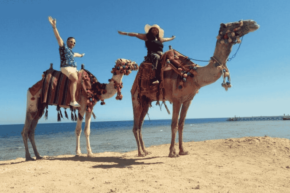 Camel riding experience hurghada