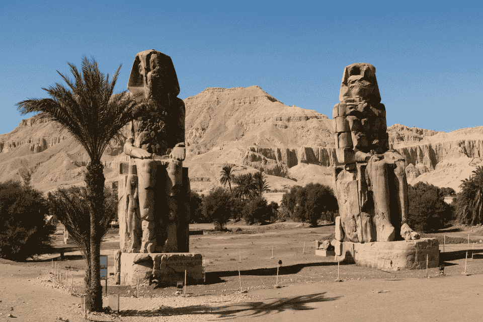 Memnon colossi