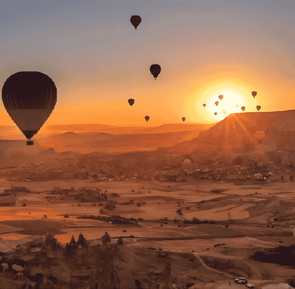 hot balloon luxor